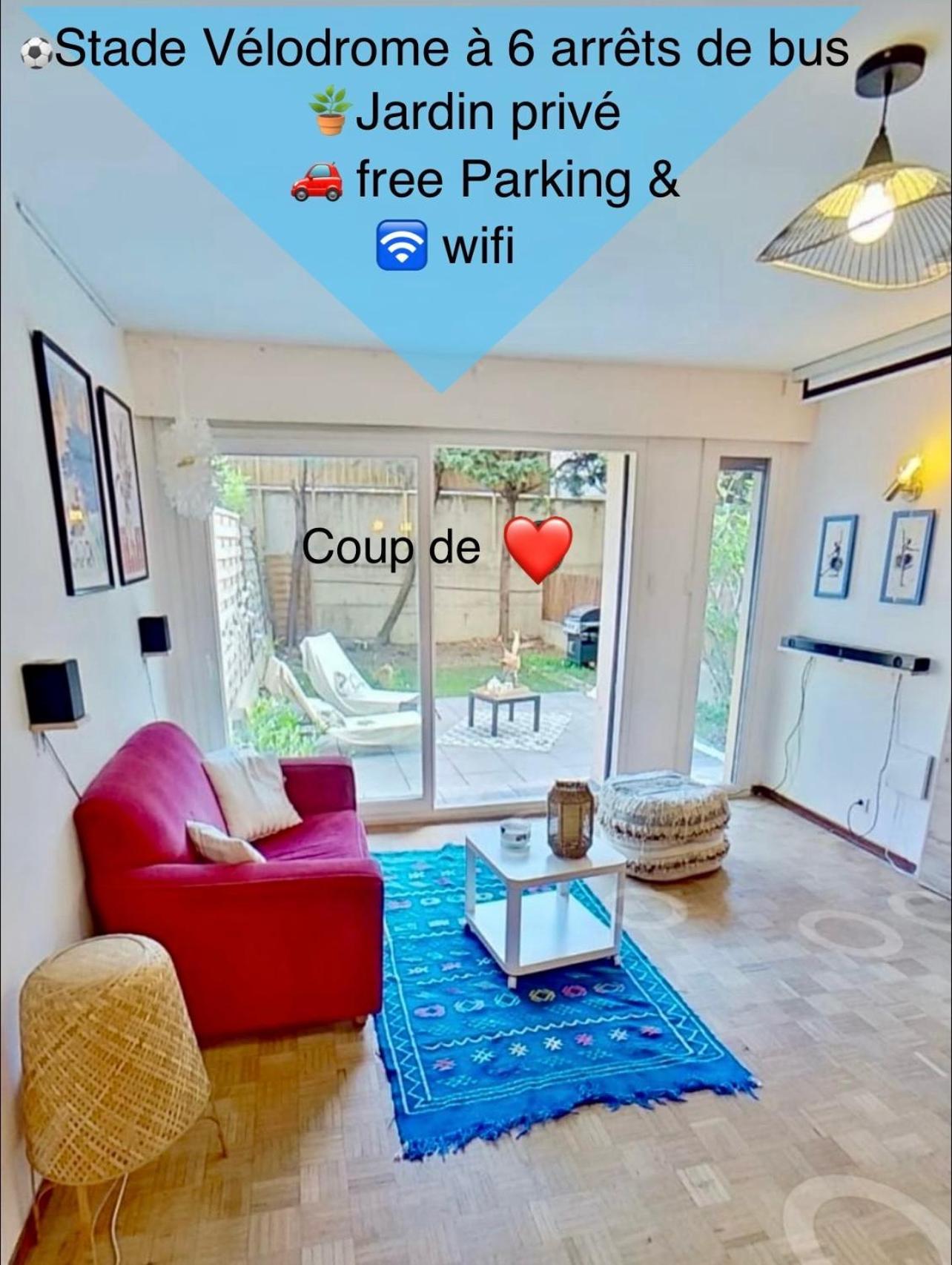 Appartement Petit Soleil Velodrome-Marseille Extérieur photo